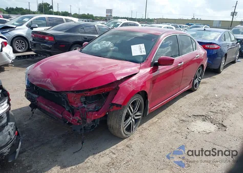 2017 Honda Accord Sport Se из США, поврежденный, VIN 1HGCR2F14HA289597